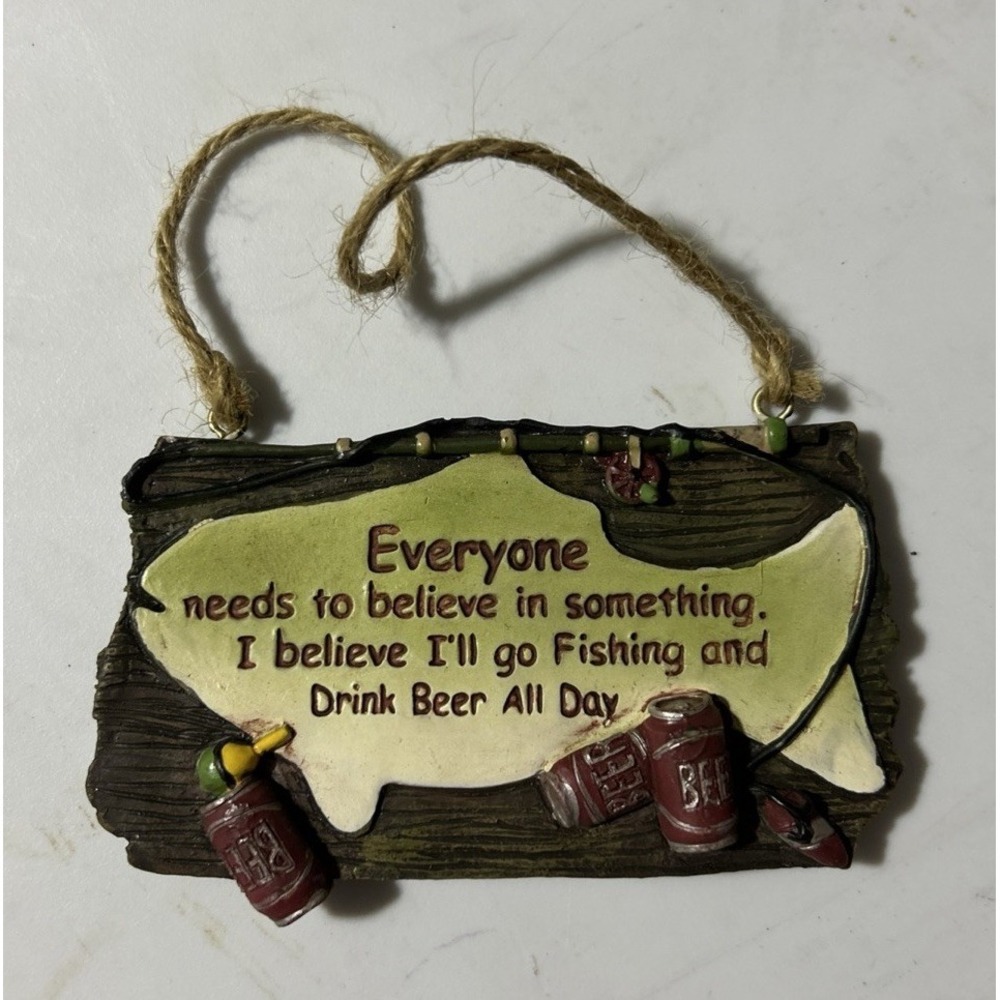 Bass Pro Shop Beer Theme Christmas‎ Ornament